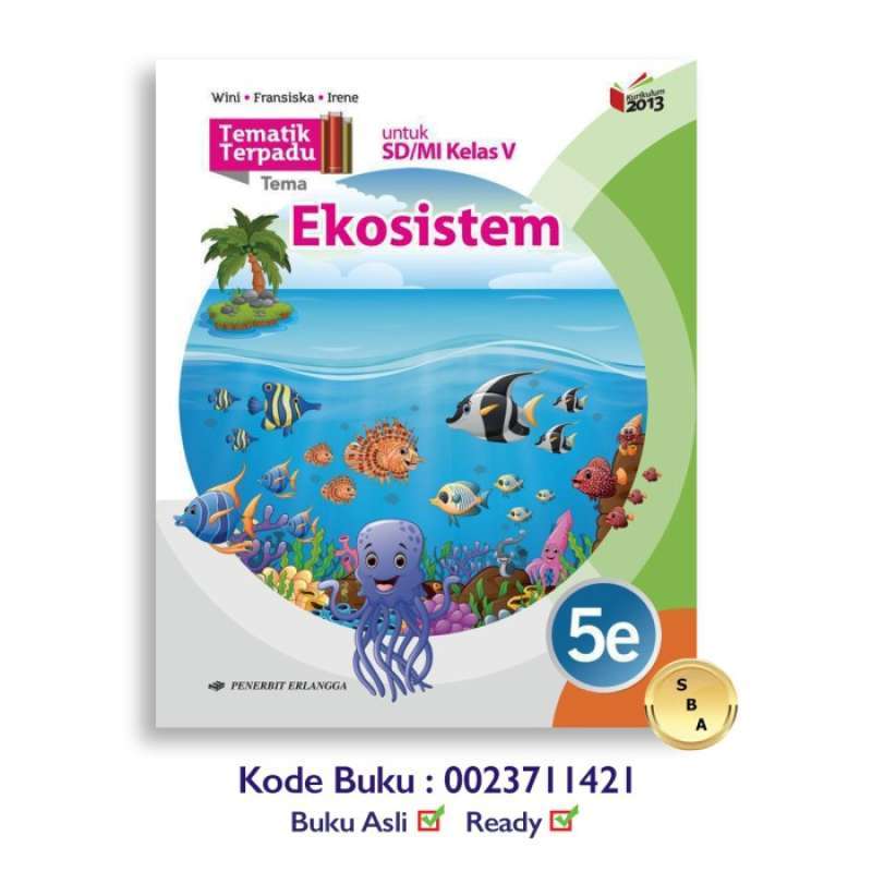 Promo Buku Tematik Terpadu Kelas 5 Sd Kurikulum 2013 Revisi K13n ...