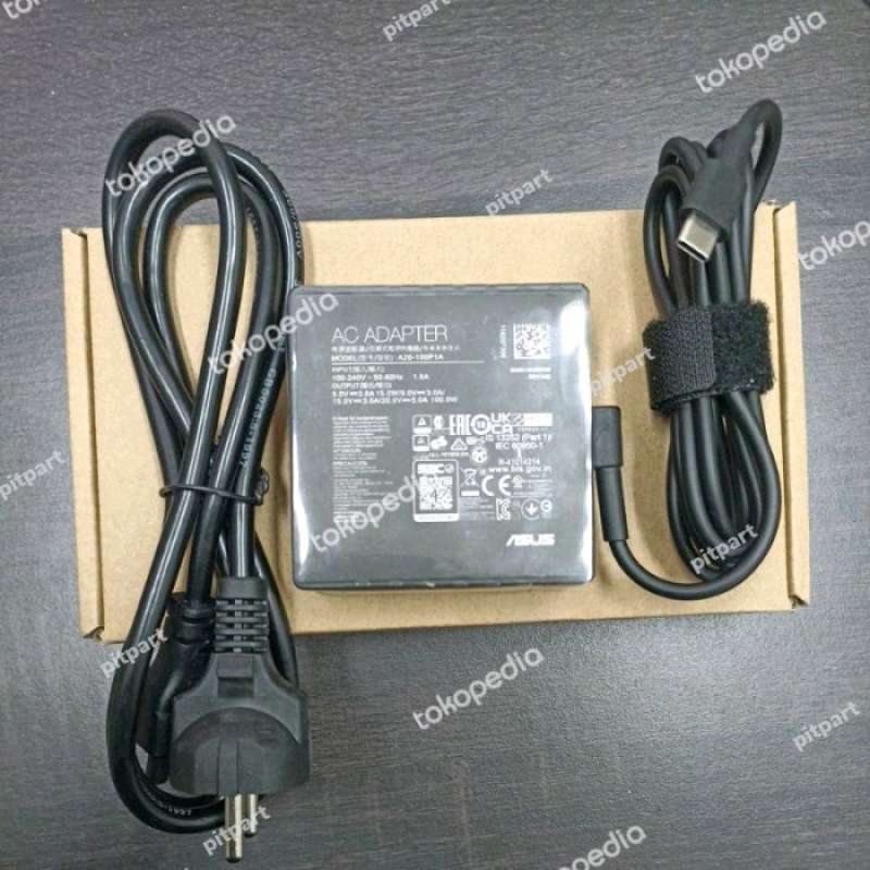 100W USB-C voeding A20-100P1A oplader compatibel met Asus Rog Ally X Z1