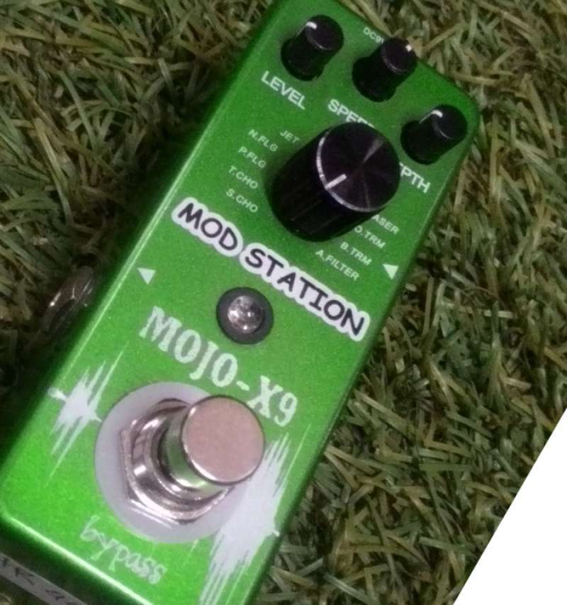 Promo Mojo X9 Mod Station Guitar Multi Effect Modulation Mini Pedal