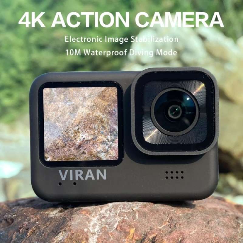 Jual Viran V9 Action Cam 4k 60fps Dual Screen Waterproof Ip68 Remote Di Seller Rumix - Cengkareng Timur, Kota Jakarta Barat | Blibli