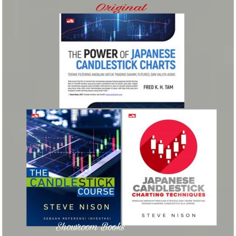 Jual Buku The Candlestick Course & Japanese Charting Techniques Steve