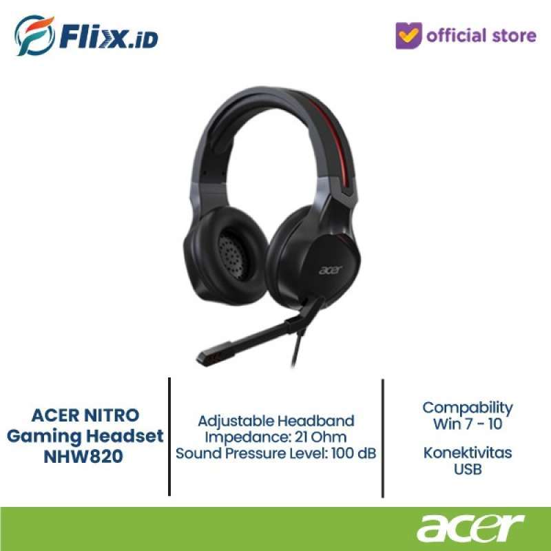 Promo 100 Produk Ori Nitro Gaming Headset nhw820 Black Diskon 23 Di Seller Frens Store Tegal Alur Kota Jakarta Barat Blibli