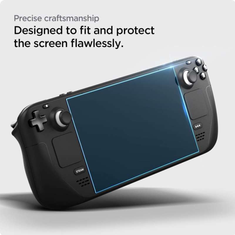 Steamdeck Glass Promo Tempered Glass Steam Deck Oled 2023 2022 Spigen Glass.tr Ez Fit ...
