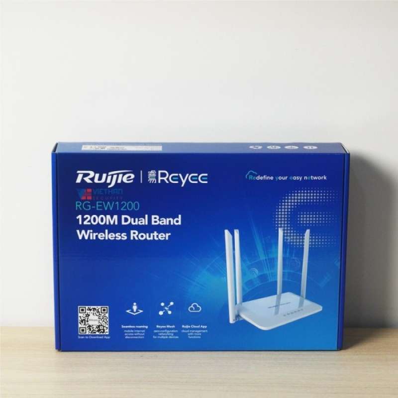 Jual Ruijie Reyee Rg-ew1200 1200m Dual-band Wireless Router Di Seller ...