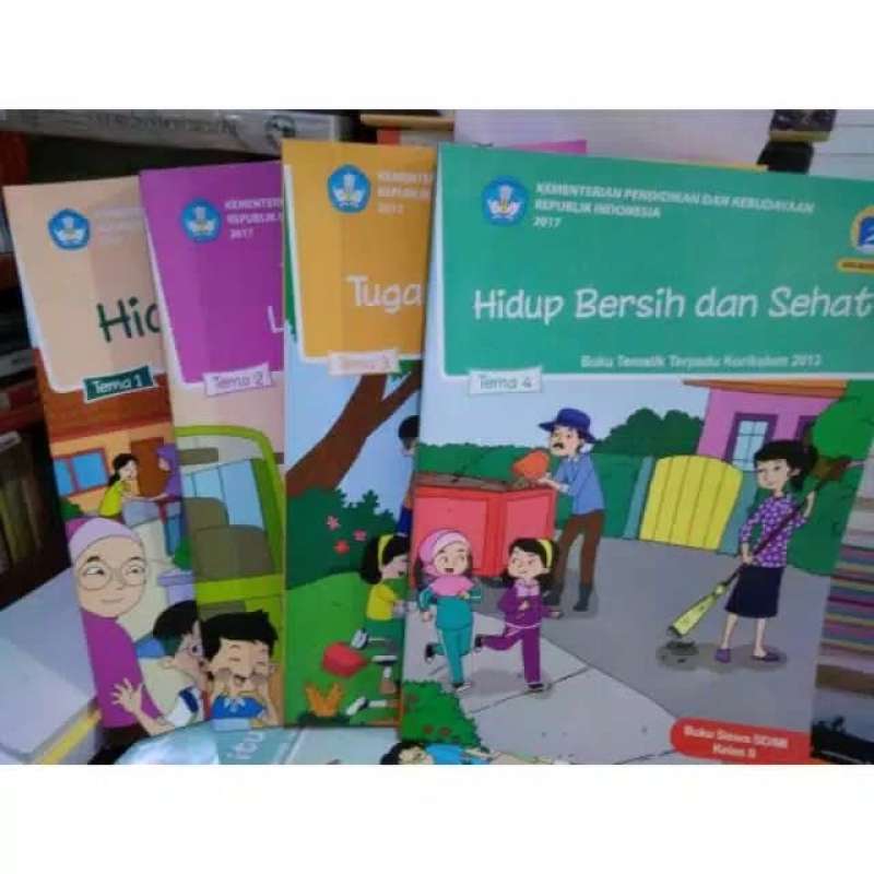 Promo Buku Tematik Terpadu Kelas 2 Tema 1.2.3.4 Setengah Semester 4 ...