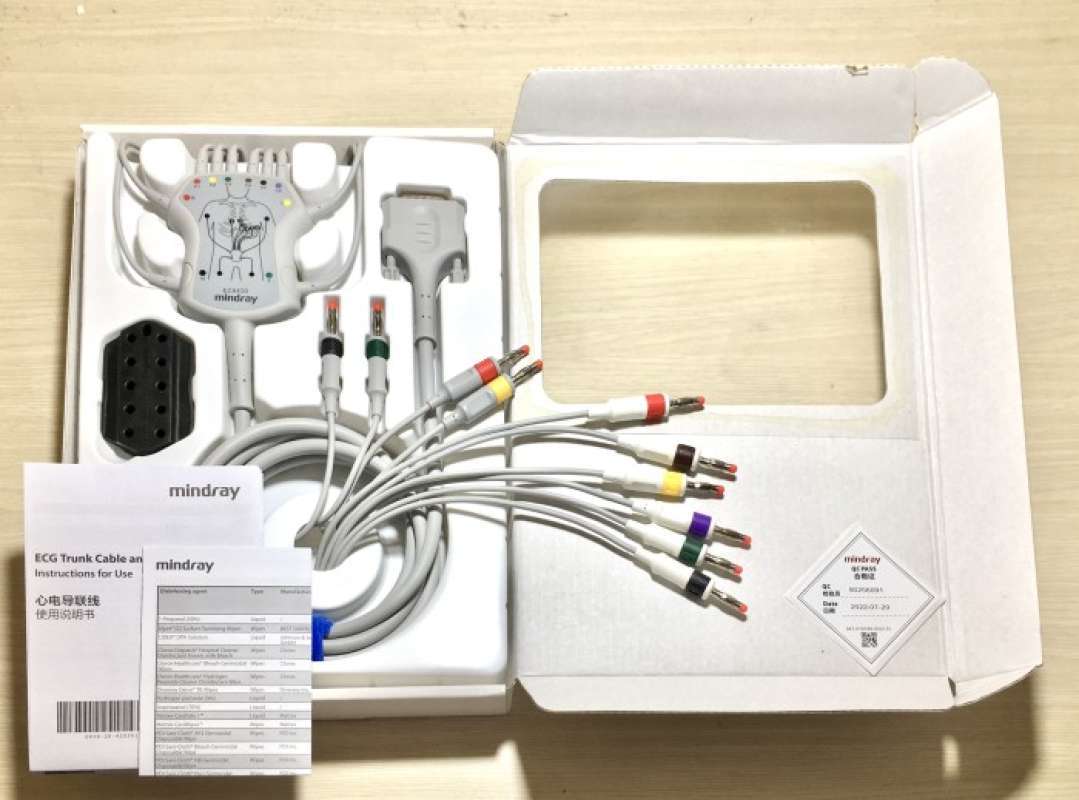 Promo Ecg Cable Mindray Original R3 10 Lead Banana Diskon 23% Di Seller ...