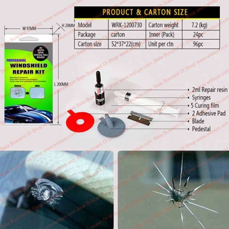 Rep Diy Promo Diy Reping Car Glass Kits Rep Kit Perbaikan Kaca Jendela Mobil ...