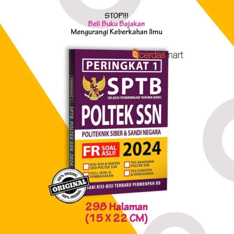 Promo buku kedinasan sptb poltek ssn 2024 media eduka indonesia