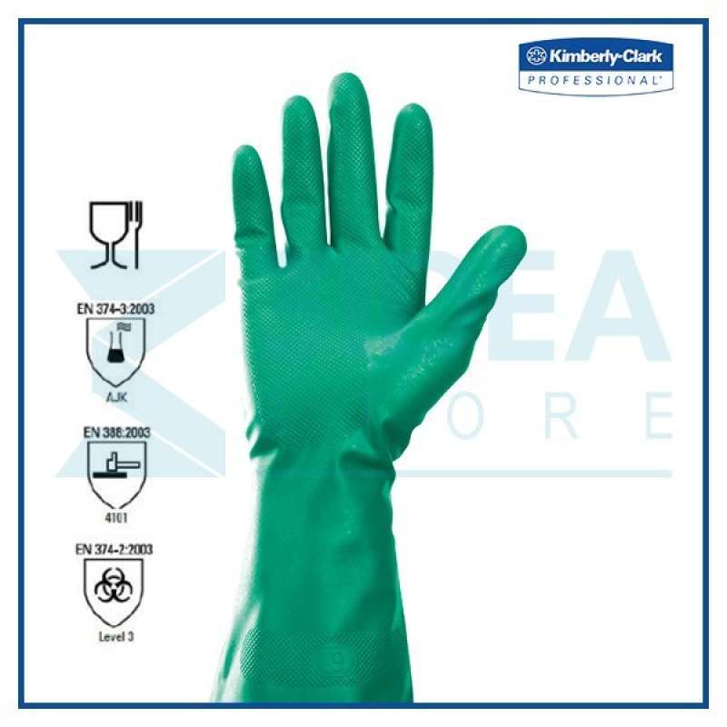 Jual Kleenguard G80 Nitrile Chemical Resistance Glove Sarung Tahan Kimia Di Seller Yama