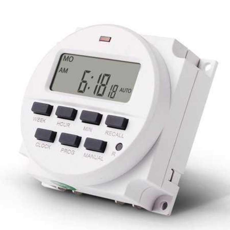 Jual Sinotimer Programmable Digital Timer Switch Relay 16 Program 220v ...