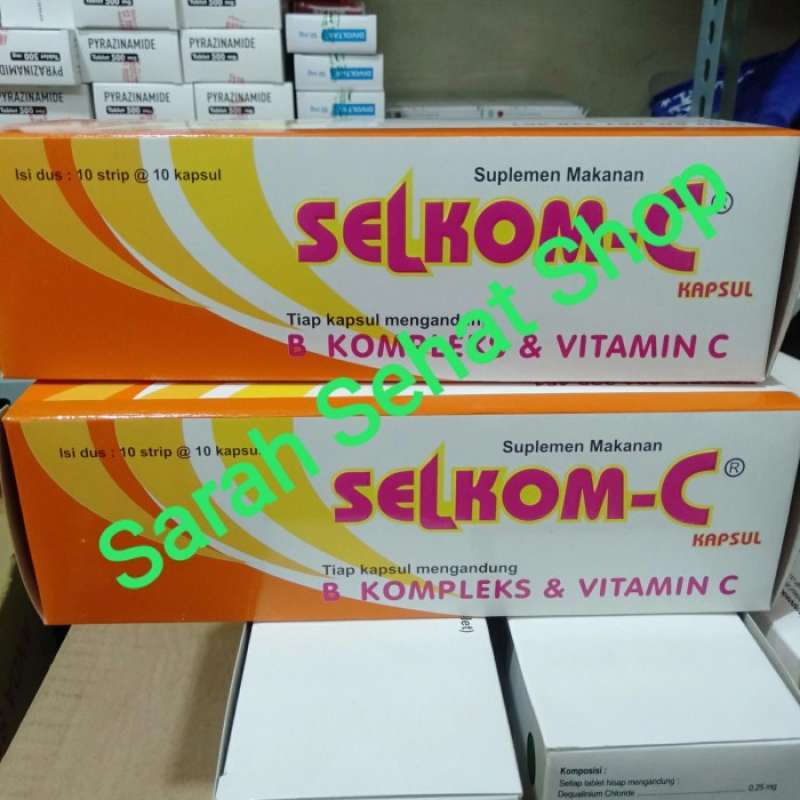 Promo Selkom C Isi 100 Vitamin Diskon 33% Di Seller Rizky Putra Shop