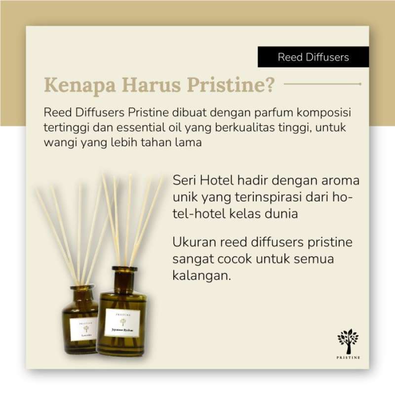 Promo Pristine Lavender Reed Diffuser 50ml - Garden Series ...