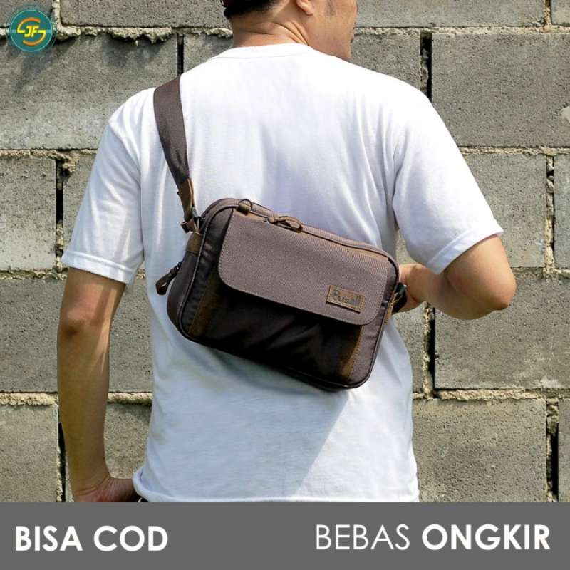 Promo Tas Slempang Pria Kulit Asli Selempang Cowok Sling Bag Murah Original Xm 045 Diskon 10 Di Seller Al3xa 3xpress Cibangkong Kota Bandung Blibli