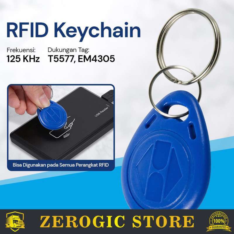 Jual Tag Gantungan Kunci Sensor Rfid Absensi Parkir Keychain Wireless ...