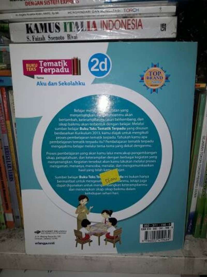 Promo Buku Teks Tematik Terpadu 2d Sd/mi Kelas Ii Aku Dan Sekolahku Kur ...