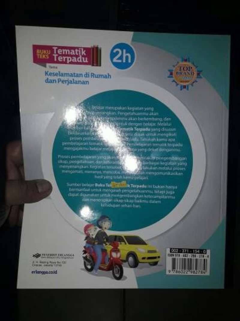 Promo Buku Teks Tematik Terpadu 2h Sd/mi Kelas Ii Keselamatan Di Rumah ...