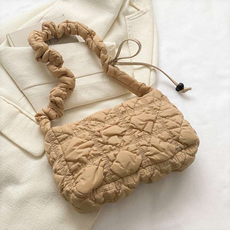 frufru - Chocolate Puffy Shoulder Bag