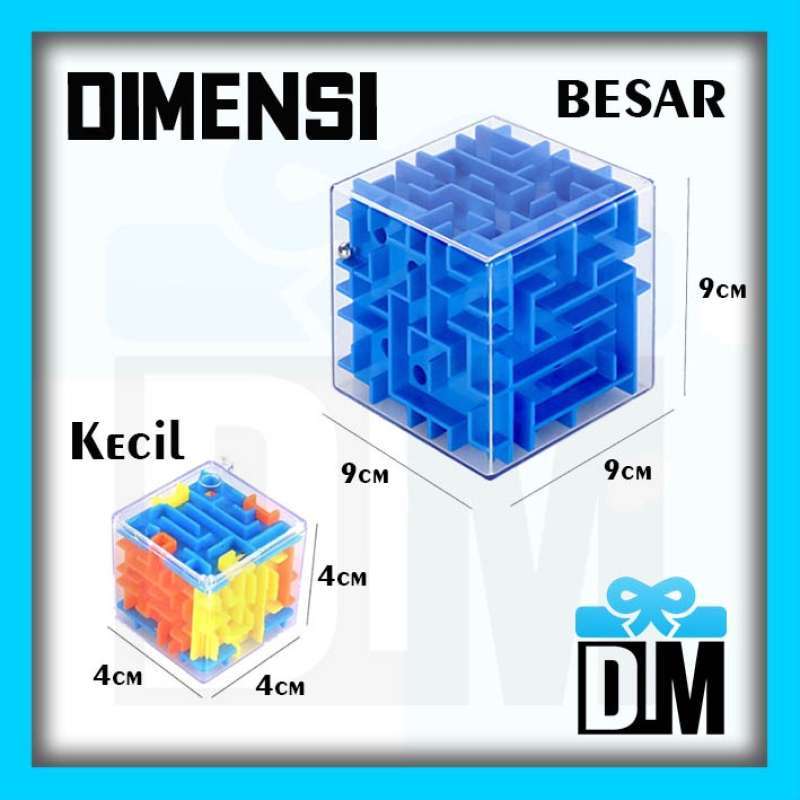 Maze Cube, magische kubus, 3D-labyrint, complex speelgoed met rollende