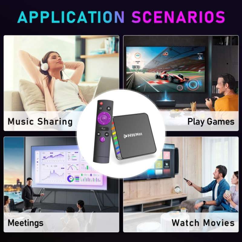 Promo Android Tv Box H96 Max W2 Amlogic S905w2 2gb/16gb Wifi 6 Android ...