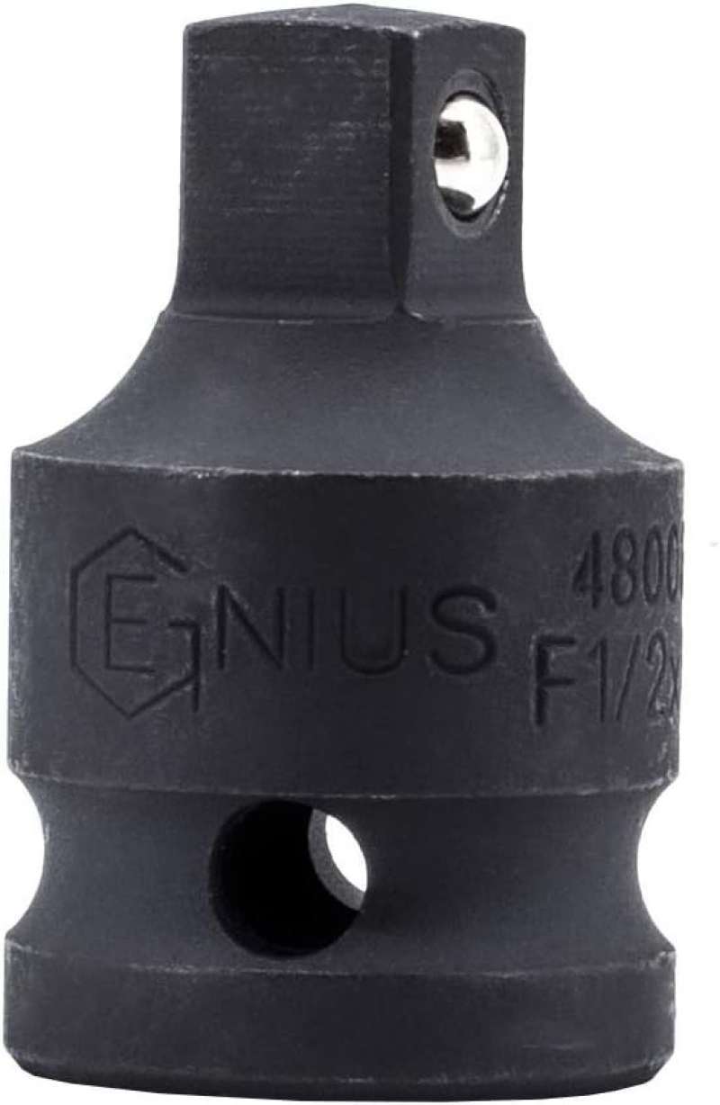 SK Tools Impact Adapter 1/2" Auf 3/8" – Verlängerung Für Stecknüsse, 58,4 Cm Lang, Schwarz Beschichtet