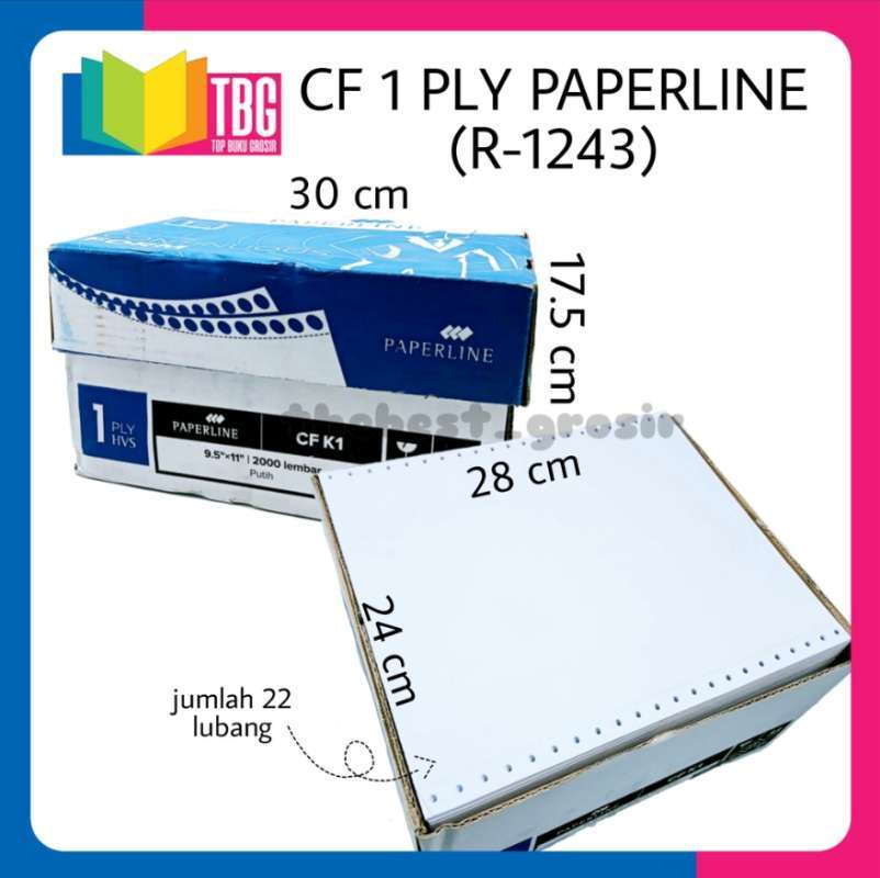 Jual Continuous Form 1 Ply Cf 🏷️ Original Terbaru, Terlengkap, & Harga ...