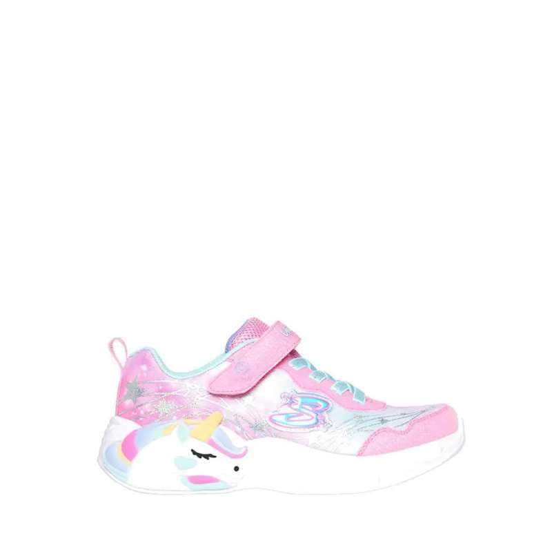 Skechers Kids Unicorn Dreams Girls Pink Shoes (302299LPKTQ)