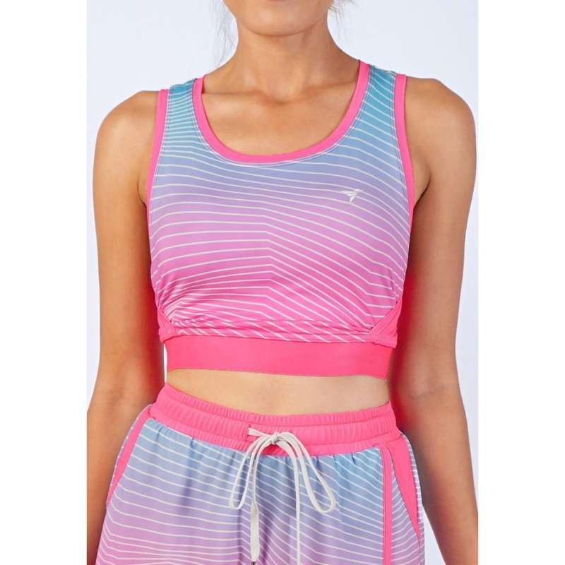 Trijee Short Bra Women Sport Bra Running GL Sports Bra W Gradient  Lines