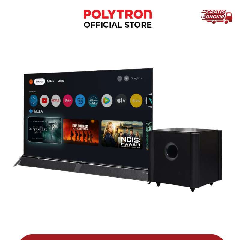 Inch Pld Polytron Cinemax Soundbar 50 Inch Promo Polytron 4k