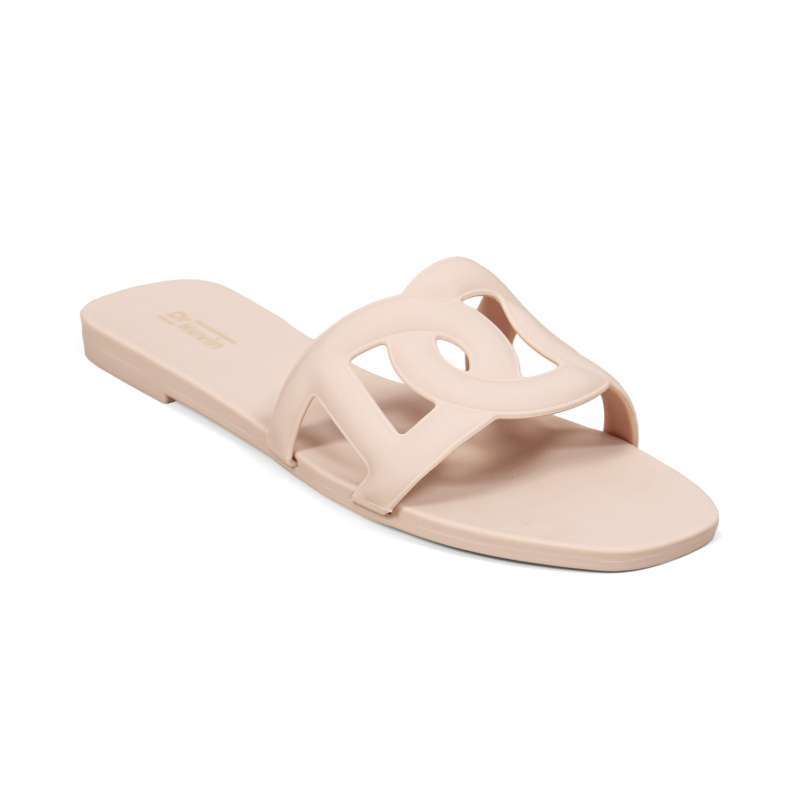 Kevin Sandal Selop hak rata Wanita Flat Sandals 571-200 Pink