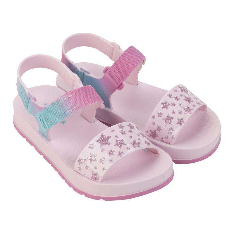Zaxy SS25 Way Print Papete Kids Quartzo Pink/Star Sandal Anak Perempuan  Sandal Anak Perempuan (019186BK203)