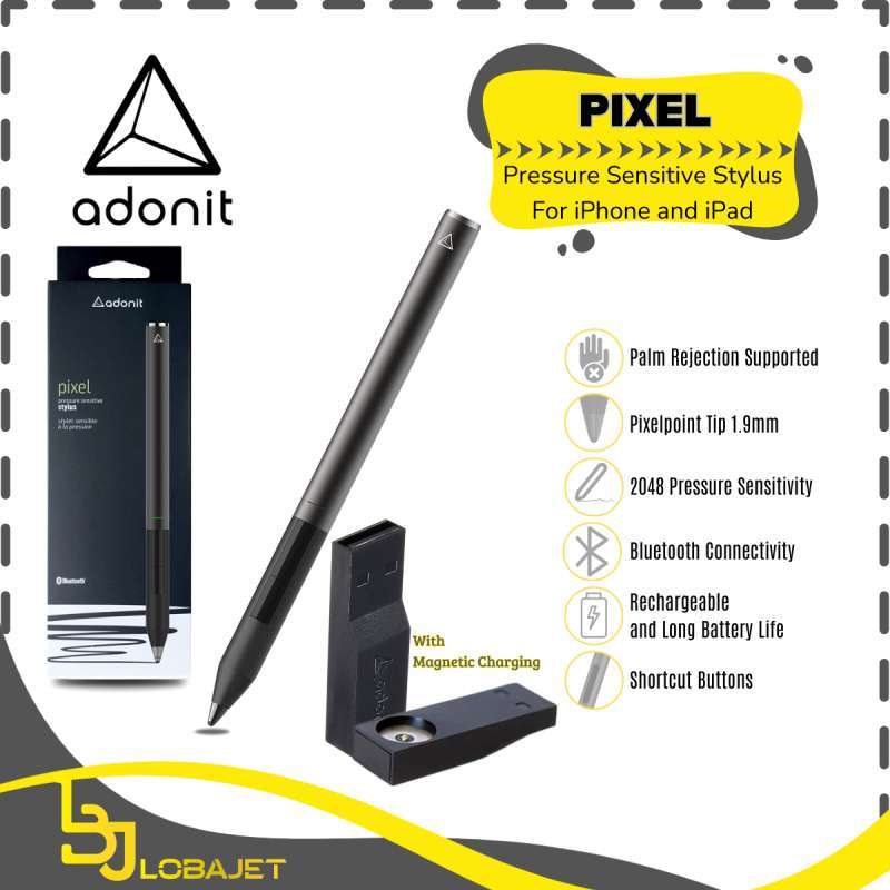 スマホアクセサリー Adonit ADONIT PIXEL BLACK Adonit Pixel