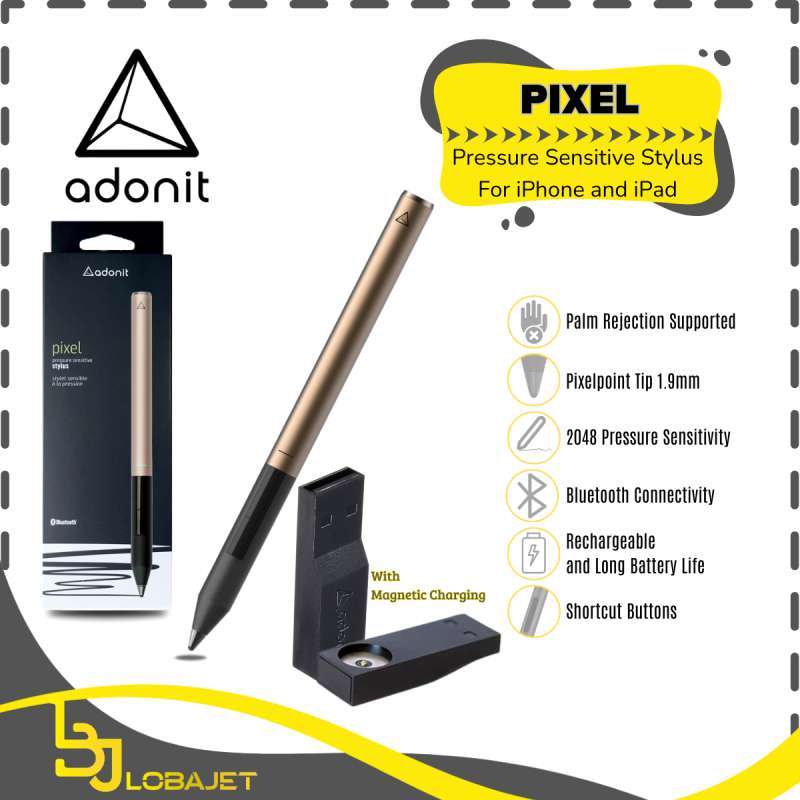 Pressure Sensitivity Adonit Pro Ipad Air Adonit Neo Pro Space Grey Wireless Charging Stylus Pen For