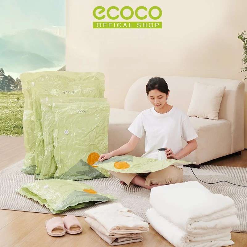 Promo Ecoco Vacuum Compression Bag - Tas Vacuum Serbaguna Praktis Untuk ...