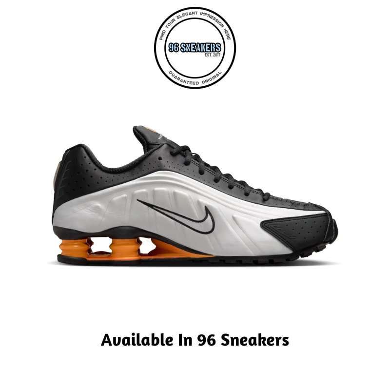 Jual Sepatu Sneakers Pria Nike Shox R4 Bright Mandarin