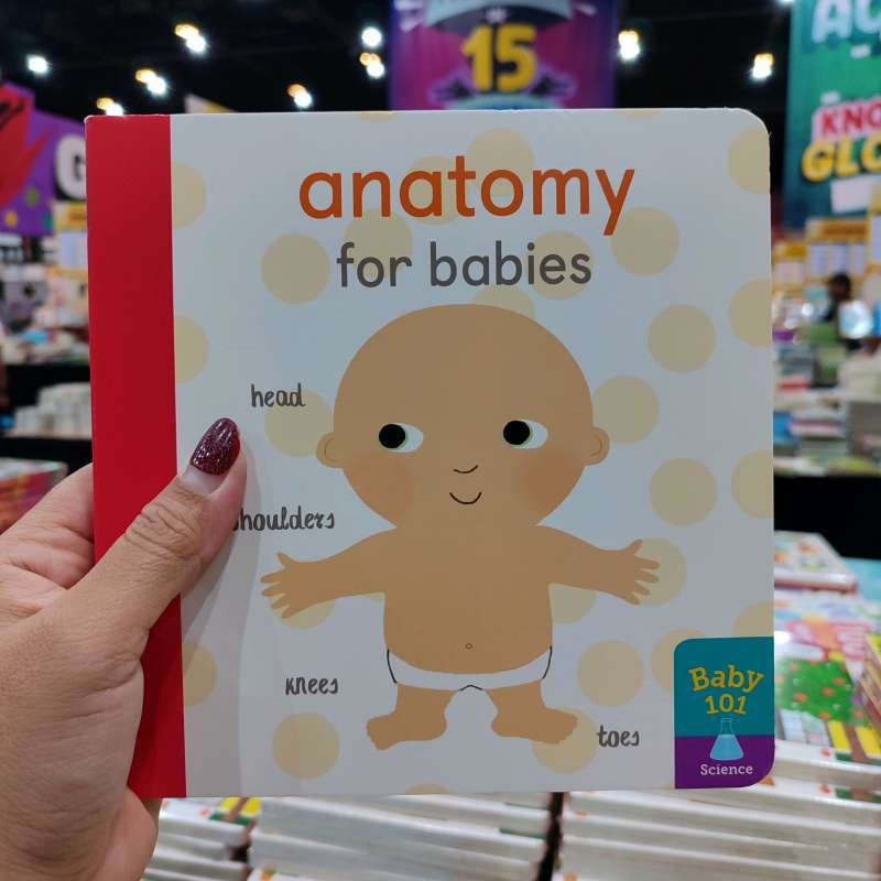 Jual Big bad wolf books – baby 101 anatomy for babies Board