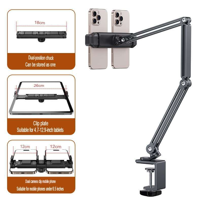 Lazypod Phone Holder For Table Smartphone Mobile Stand For Phone