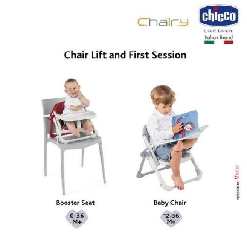 Promo Chicco Chairy Booster Seat Meal Chair Kursi Bayi Kursi