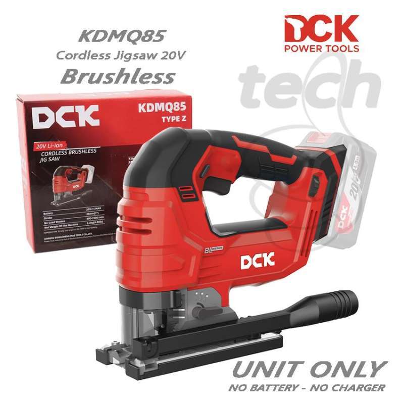 Mesin Gergaji Jigsaw Baterai Cordless Jig Saw 20V DCK KDMQ85 KDM Q85