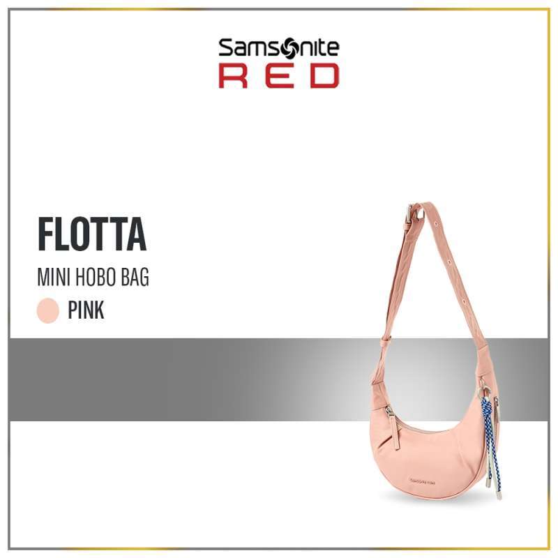 Jual Samsonite Red Label Flotta Mini Hobo Bag Pink Di Seller