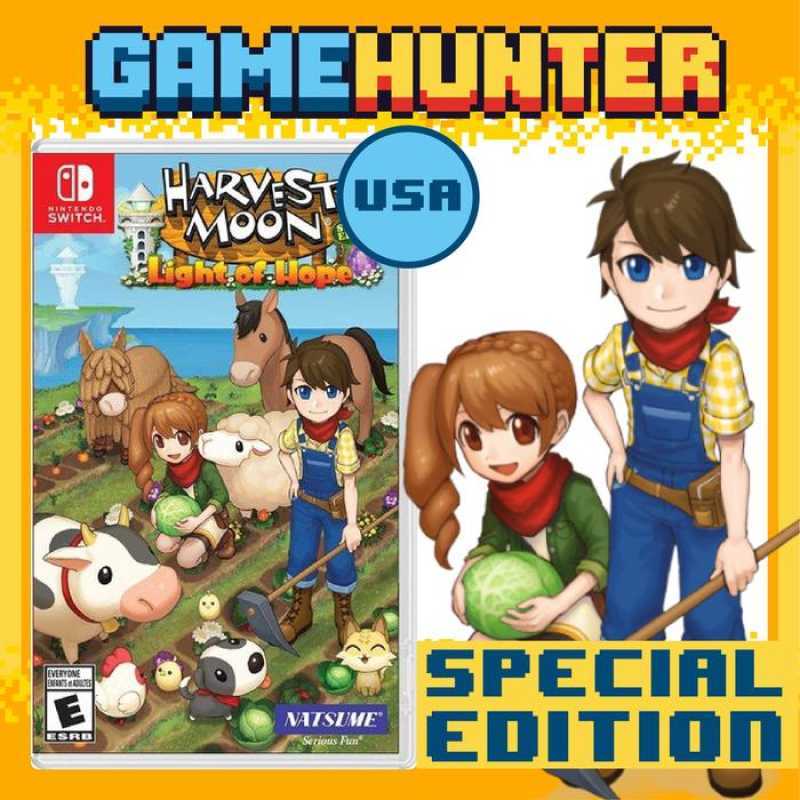 Jual Nintendo Switch Harvest Moon Light Of Hope Di Seller