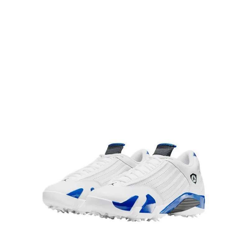 air jordan 14 retro hyper royal men's white stores