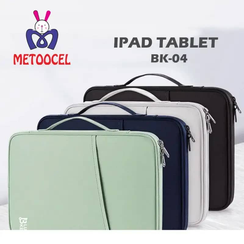 BlueKey BK-04 Laptop Bag dengan Ukuran 11 dan 13 Inch, Organizer Aksesori Genggam Ringan untuk Bisnis dan Perjalanan, Tahan Air dan Tahan Guncangan