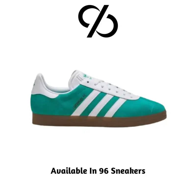 Sepatu Sneakers Pria Adidas Gazelle Liverpool FC Sea Green Cloud White Gum  (JR4159) ORIGINAL