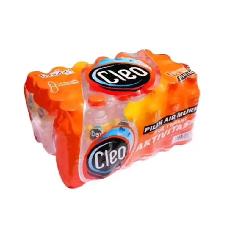 Jual Cleo Botol Mini 220ml Dus, Aquviva Botol Mini 250ml Dus - Cleo ...