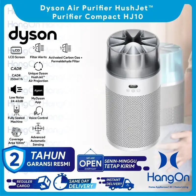 ダイソン HushJet Purifier Compact HJ10 Dyson HushJet Purifier Compact HJ10 (Black/Teal) at ₹ 29900