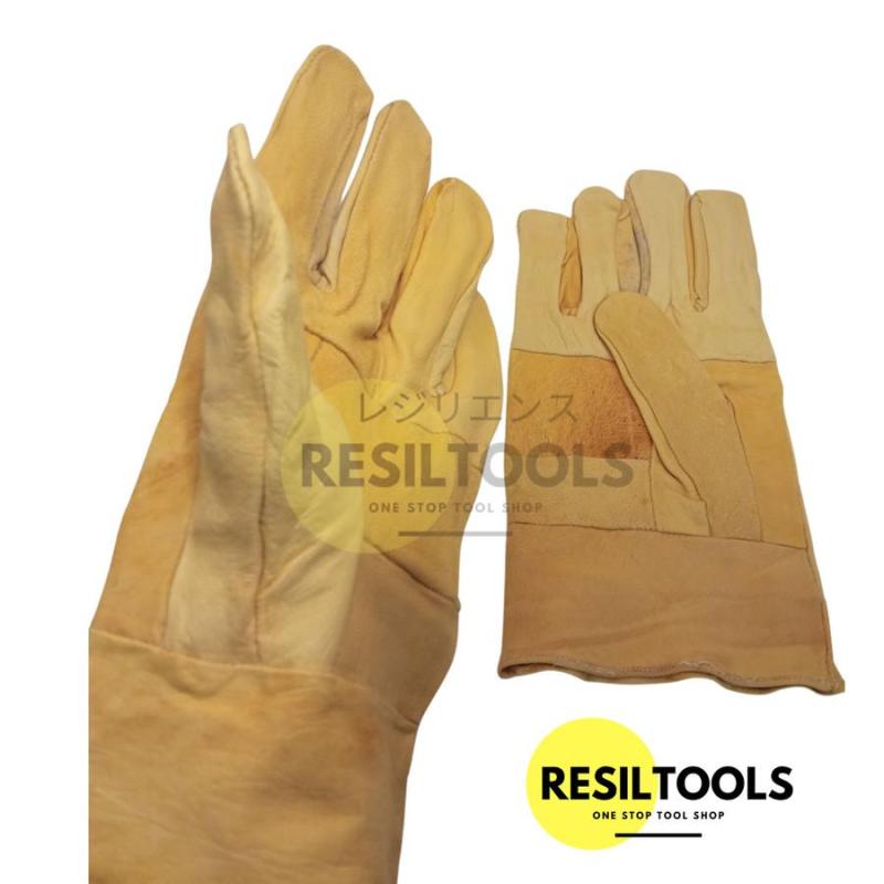 Welding Gloves Argon Kulit Alat Safety Sarung Tangan Las Blair 25 cm