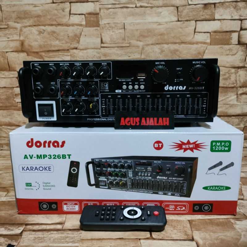 Jual Power Amplifier Audio Power Ampli 2000 Watt Amplifier /// 326bt