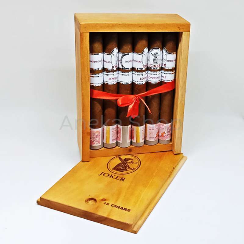 Jual Cerutu Joker Lonsdale Cigar Wooden Box Isi 12 Cigars Di Seller ...