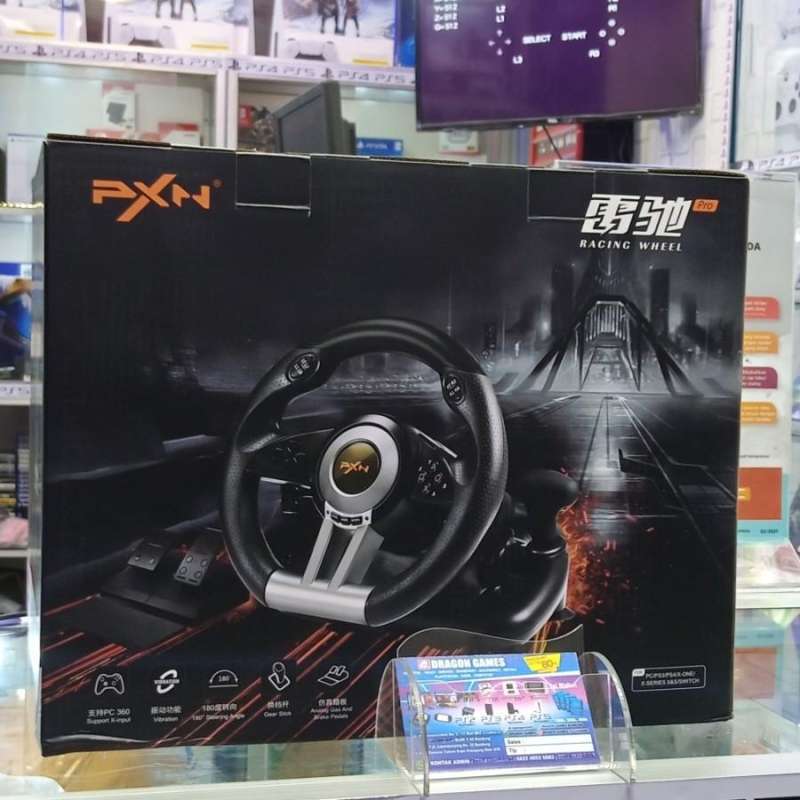 Jual Stik Stir Pxn V3 Pro Streering Racing Wheel- Stik Stir Ps3 Ps4 Pc ...