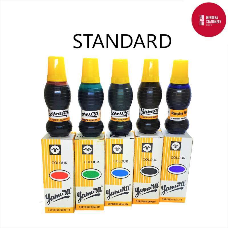 Jual Tinta/Refill/Isi Bak/Stampel/Stamping Ink Stempel Yamura Standard
